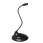 LogiLink Multimedia Microphone with Stand Foot and Flexible Neck Mikrofon Kablet -58dB Sort LogiLink Multimedia Microphone with Stand Foot and Flexible Neck Mikrofon Kablet -58dB Sort